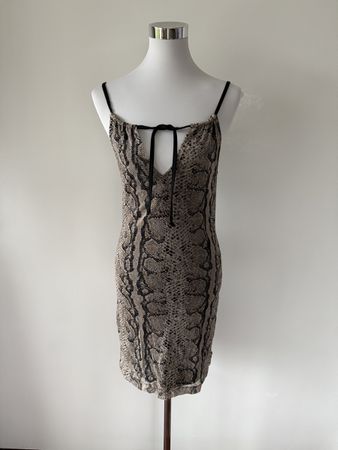 Morgan Sommerkleid, Schlangenmuster, Gr. 36/S