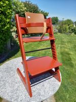 Stokke Tripp Trapp Kinderstuhl, Bordeaux Rot - Top Zustand!