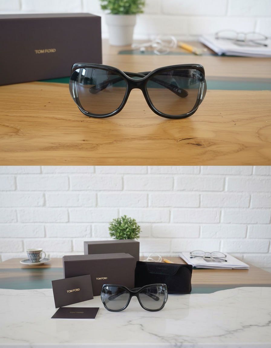 Tom Ford Occhiali & Lenti: Tom Ford Sonnenbrille Schwarz Damen – Usato da Zürich venduto da ale_xxz7 3