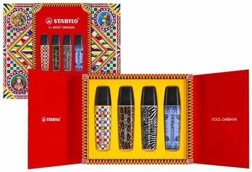 Stabilo Penna & Evidenziatori: Coffret Stabilo & Dolce Gabbana – Nuovo e nell'imballaggio originale da Fully venduto da jen_x665 2