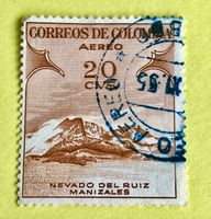 Briefmarke aus Kolumbien gestempelt  Siehe Original Fotos 