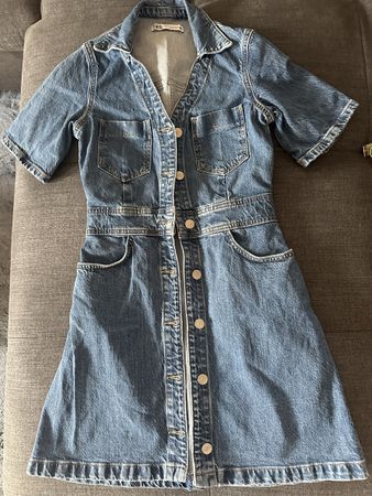Zara Jeans Kleid, XS, Sommerkleid.