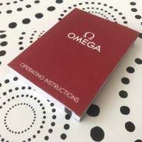 OMEGA ORIGINAL - OPERATING INSTRUCTIONS - EDITION 09/2019 !