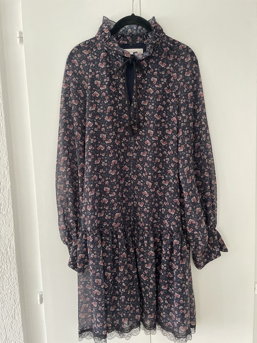 Chloé Vestiti: SeeByChloé Kleid Gr. 36 Blumenkleid blau – Usato da Gwatt (Thun) venduto da fashion-for-life 3