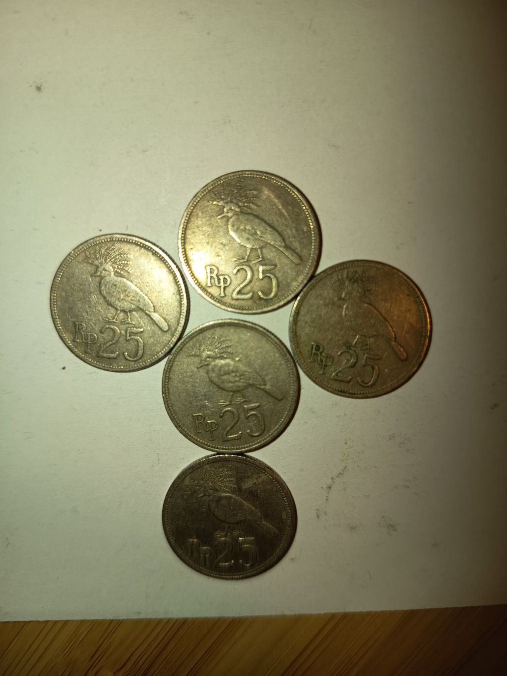 Tutti le monete: 25 rupien 5x indonesien   grip nr44 – Usato da Wattwil venduto da LuckyLegoandCoins 1