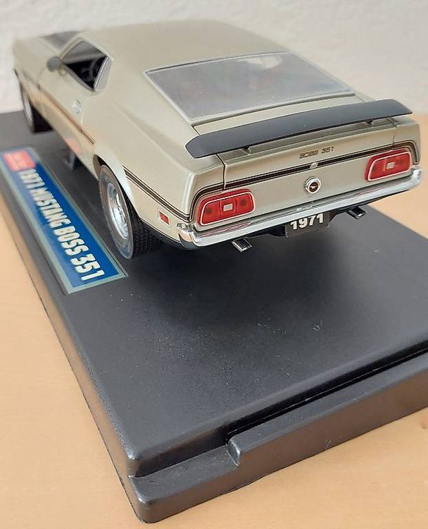 Mustang Mach 1 Boss 351 1971 silber 1:18 by Sun Star (Neu (gemäss ...