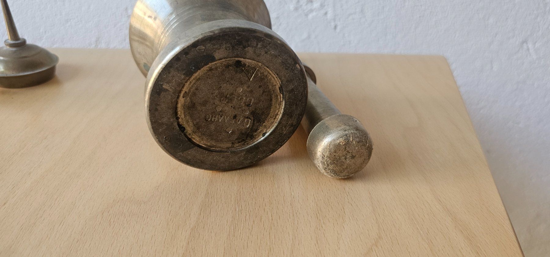 Sonstiges für das Kochen & Backen: Antiker Messing Mörser mit Stössel schwer CCCP – Gebraucht aus Pfäffikon ZH von eric0113 4