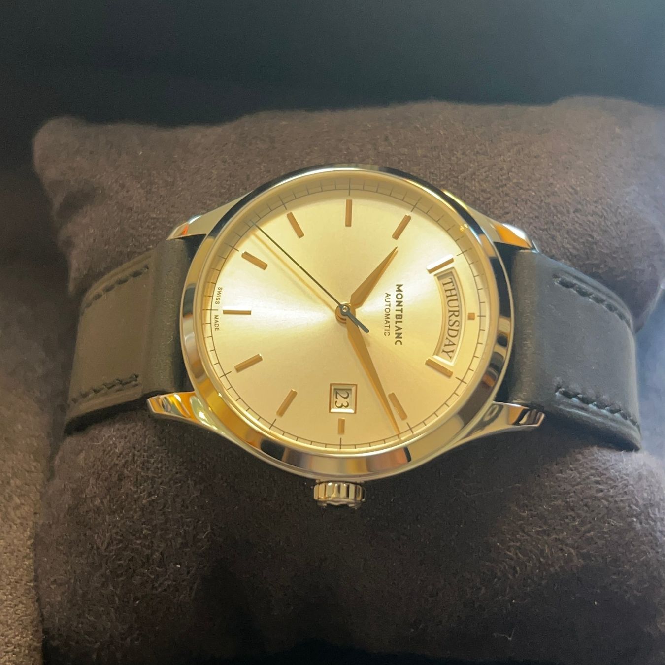 Montblanc Montres: FLASH SALE Montblanc Heritage Chronométrie Full Set 118224 – D'occasion à Carouge GE par Watchaser 6