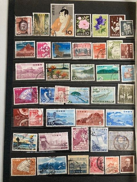 200 Verschiedene Briefmarken Aus Japan – Sammlung Für Philatelie-Fans
