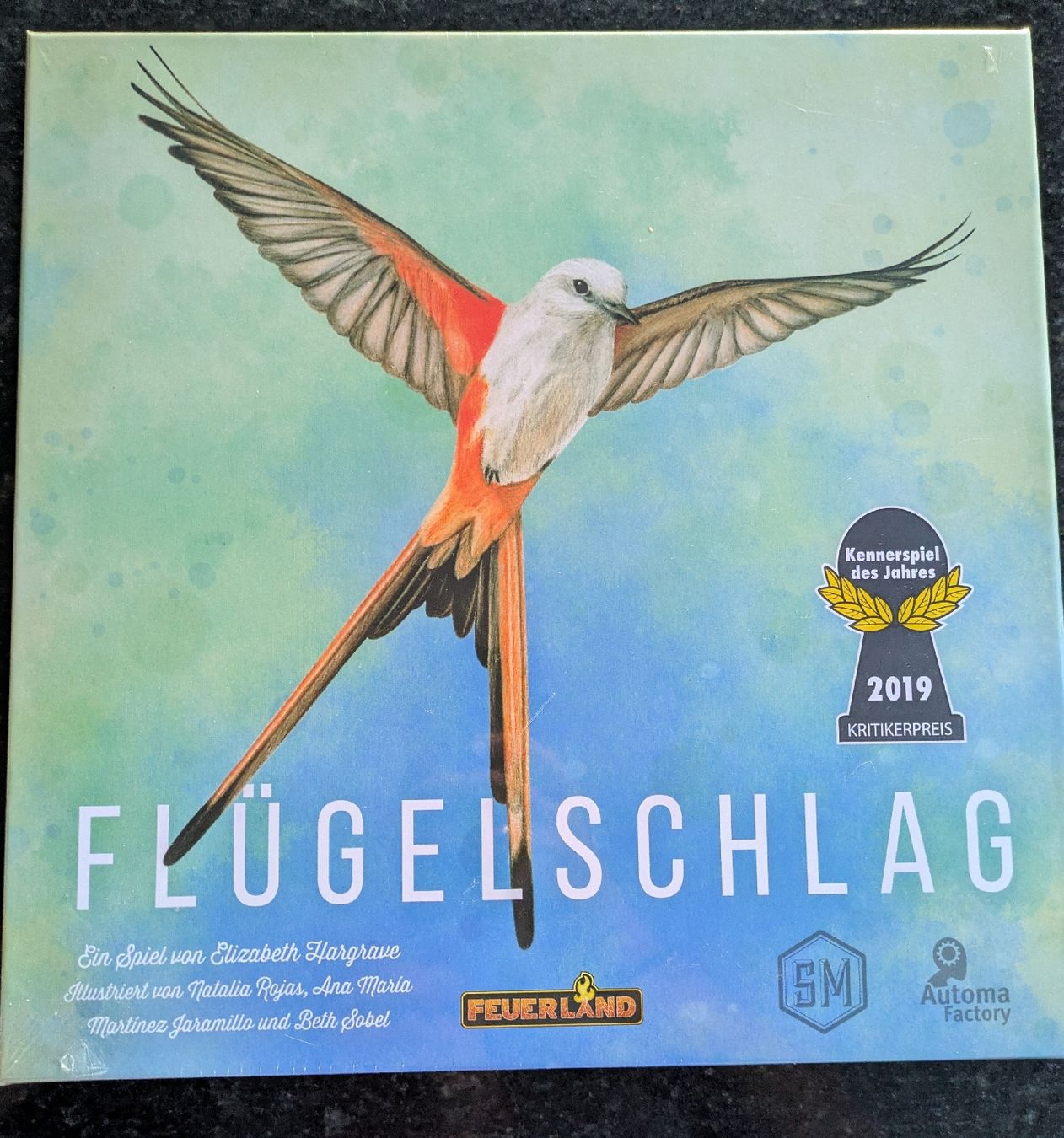 Giochi: Spiel "Flügelschlag" – Nuovo e nell'imballaggio originale da Hüntwangen venduto da ano_5656