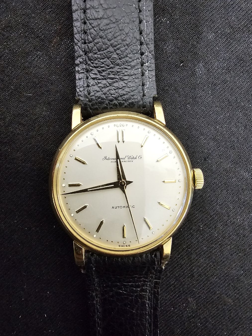 IWC Orologi: IWC Armbanduhr 18 Karat Gold – Usato da Wolfertswil venduto da Antiko 5