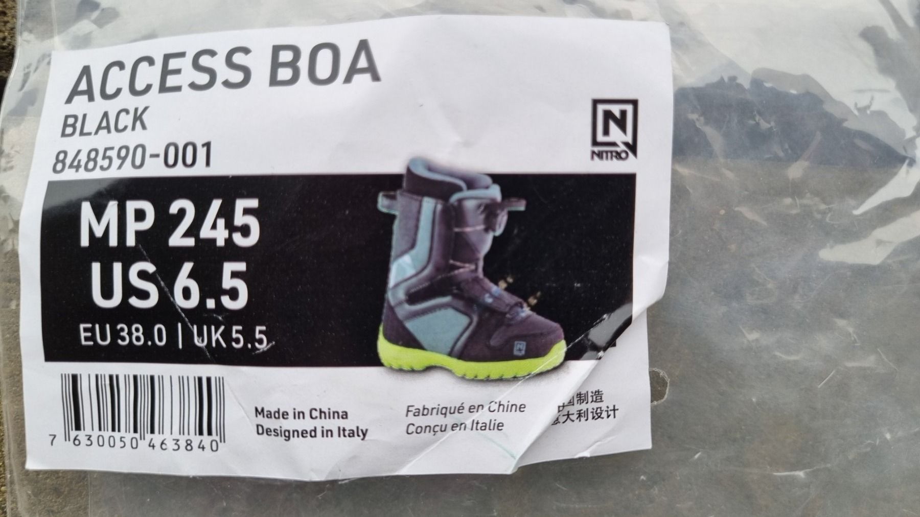 Snowboard Nitro Scarpe da uomo: Boots de snowboard - Nitro ACCESS Boa - taille 38 – Nuovo e nell'imballaggio originale da La Sagne venduto da Vinny3 2