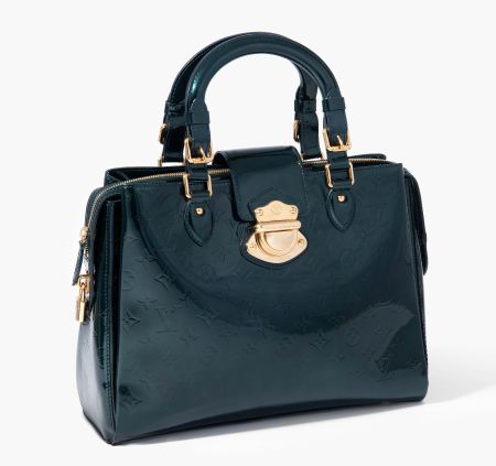 Grosse Louis Vuitton Melrose Avenue vernis grün monogram TOP