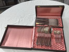 Versilbertes Besteck von 1960