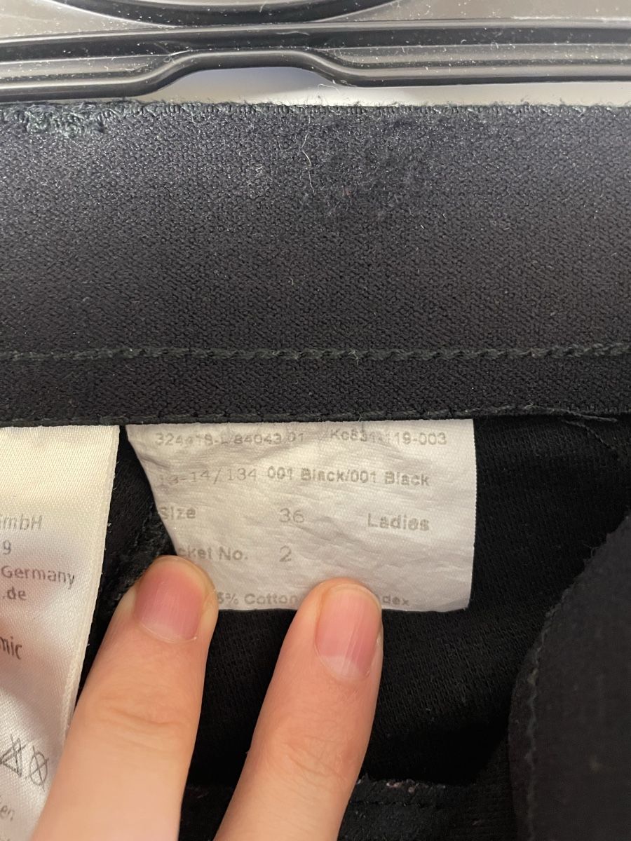 Pantaloni: Schwarze Reithose, Grösse 36 – Usato da Dittingen venduto da nje_9nlt 4