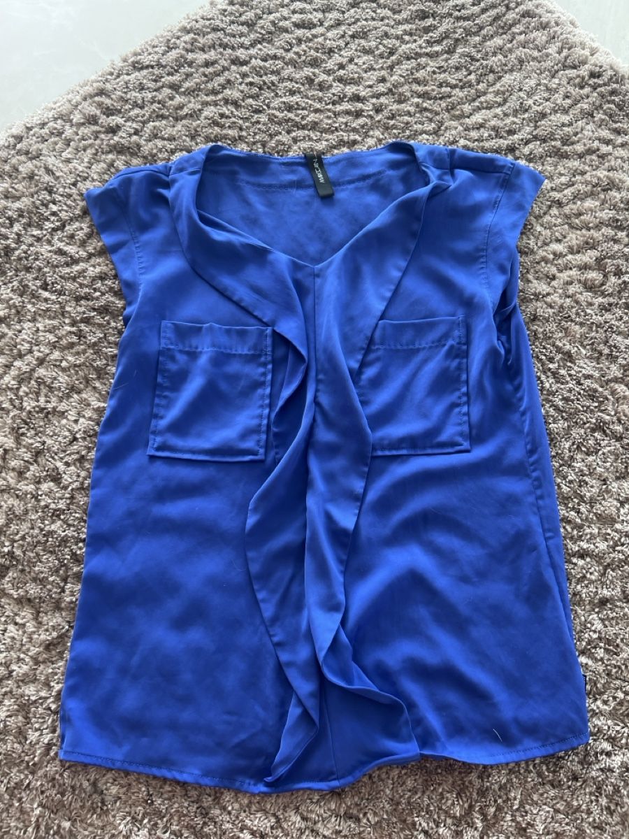 Marc Cain Camicette: Marccain Sapphire Silk Blouse Size M – Nuovo (secondo la descrizione) da Wallisellen venduto da vic_rl56