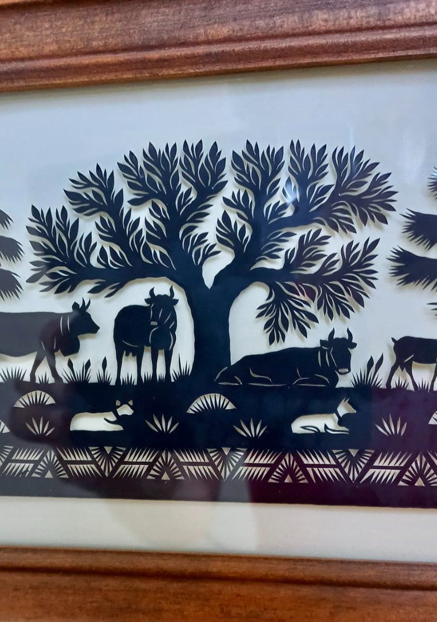 Grafica & Litografie: Scherenschnitt Beatrice Straubhaar Lauenen – Usato da Burgdorf venduto da glasrabe01 1