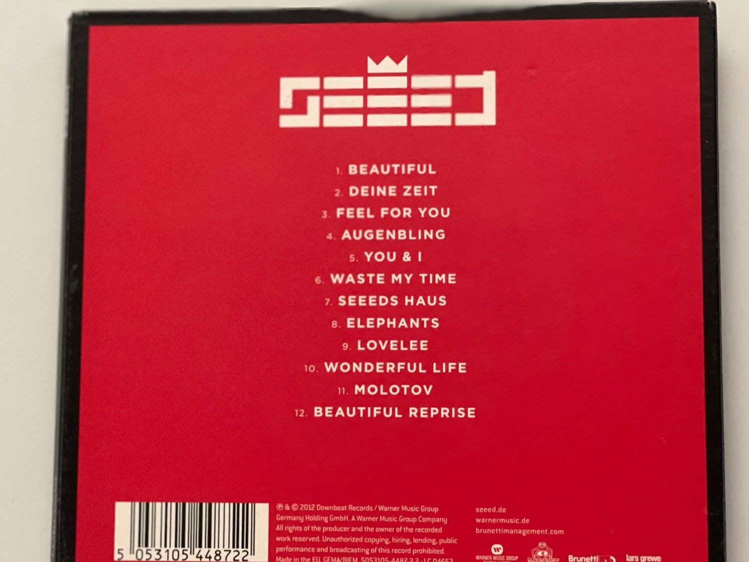 CD: Seeed CD- Deutschrap Reggae Dancehall - Top – Usato da Muri b. Bern venduto da AdidasCollector 1