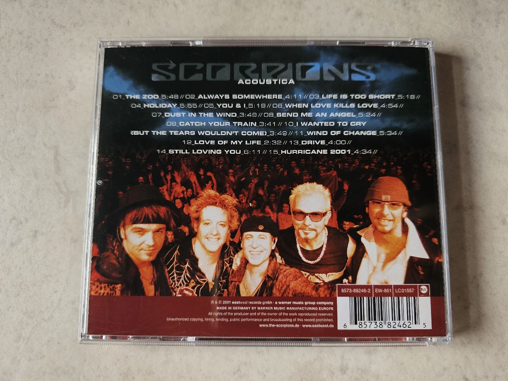 CD: Scorpions  -  Acoustica – Usato da Schneisingen venduto da backstore24 1