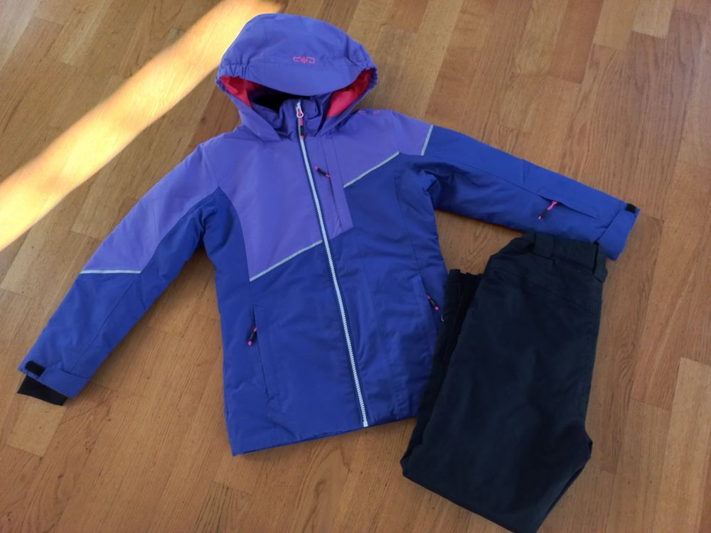 LiiYii Kindersnowboardanzug Skianzug Für Mädchen Und Jungen Komplettes Sportliches Overall Langärmeliges Jumpsuit Schneepantalon Softshell Bergwandern