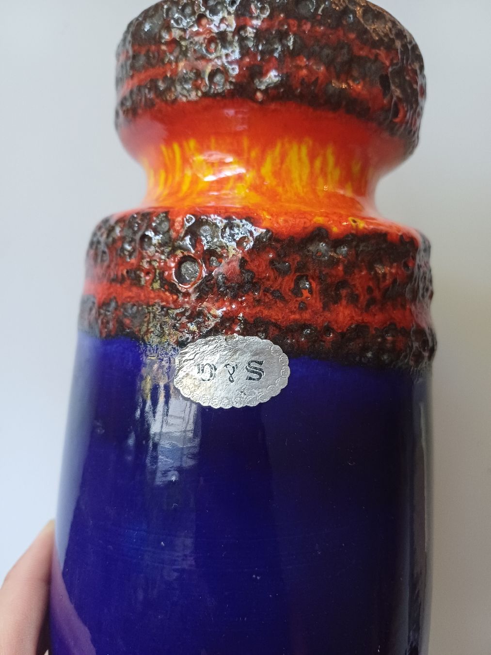 Vasi & Recipienti: Vintage Fat Lava Vase – Usato da Zürich venduto da Avocadokern 4