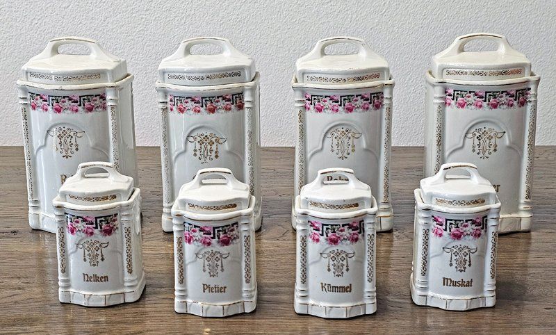 Contenitori & Simili: Antike Küchen- Vorratsdosen "JUGENDSTIL" – Usato da Zug venduto da urzeit 3
