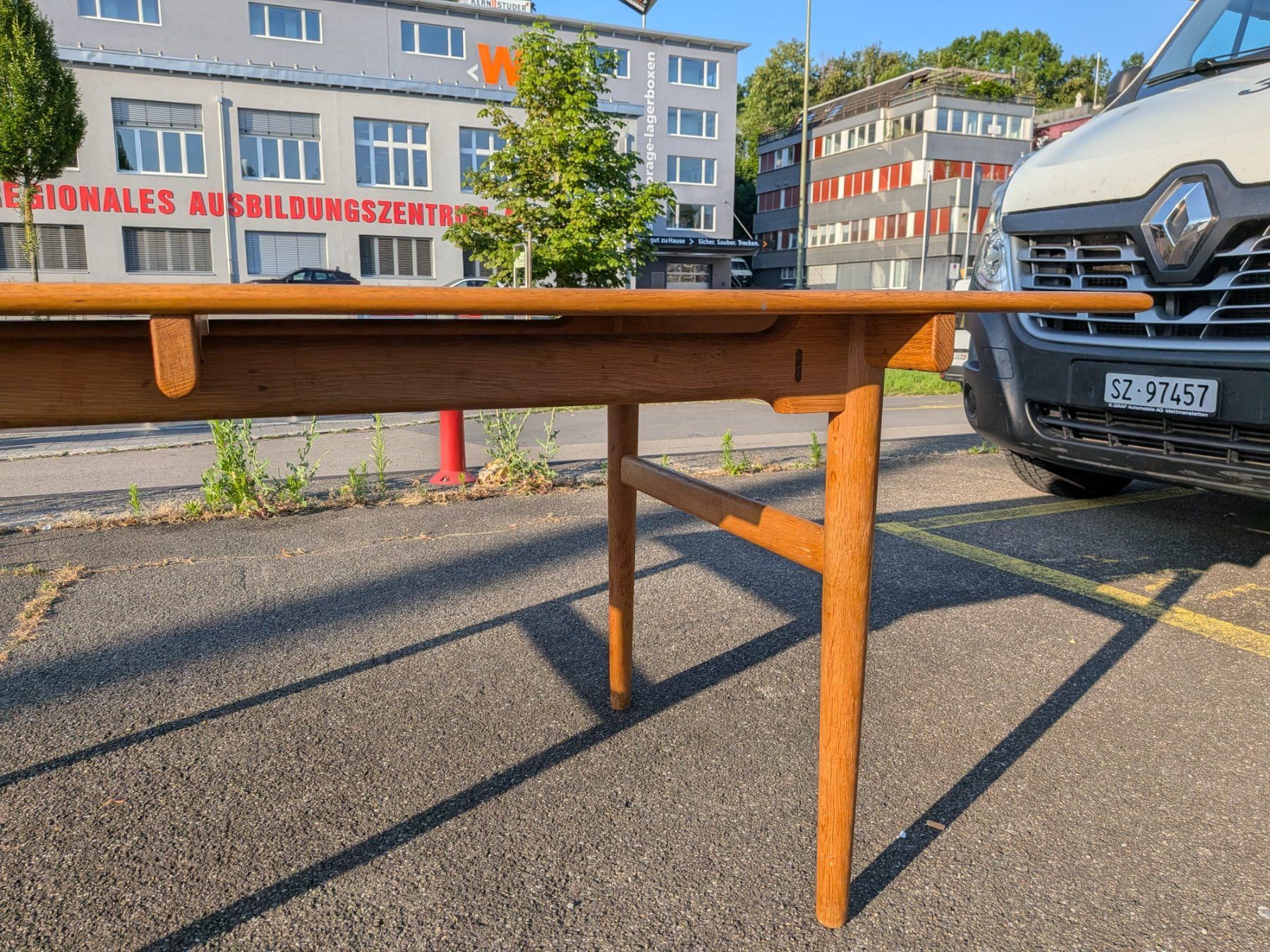 Tavoli: Carl Hansen CH327 Tisch - Dänsiches Design, Eiche - Ref06/46 – Usato da Au ZH venduto da BrockiAu 3
