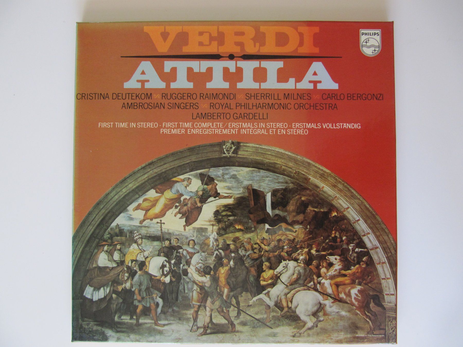 Dischi in vinile: Klassik-LP Box  VERDI  ATTILA – Usato da Basel venduto da Kuba2