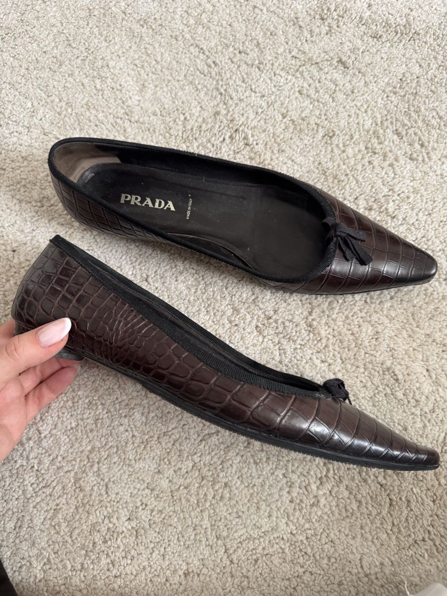 Prada Damenschuhe: Prada Ballerina – Gebraucht aus Zürich von honeybloom 2