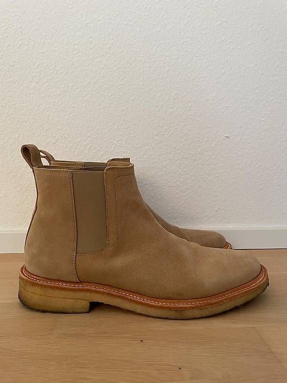 Chaussures hommes: Garment Project Chelsea Boot Wildleder Gr. 45 – D'occasion à Zug par tdgla