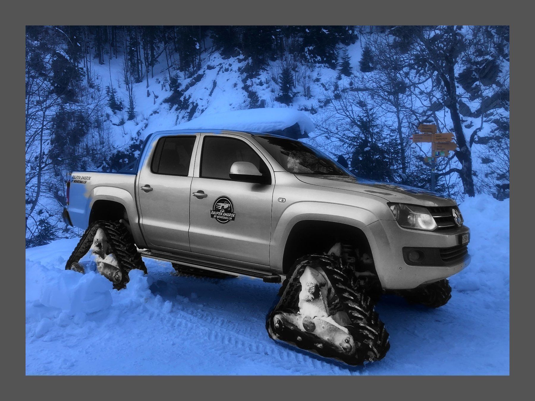 VW Automobili: VW Amarok Raupen Amarok – Usato da Münster venduto da werage 1