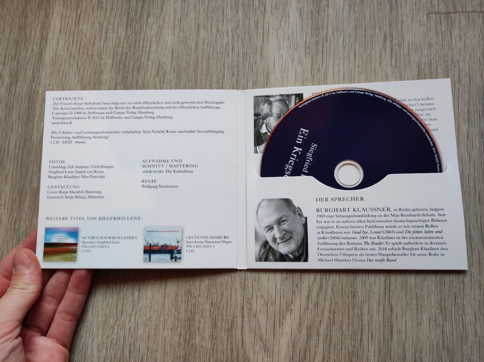 Hörbücher: Hörbuch Siegfried Lenz Ein Kriegsende – Gebraucht aus Vevey von pau_5z9j 2