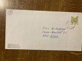 Schweiz 1997 Bedarfsbrief 90 Rp. Post 20.12.97 Zürich