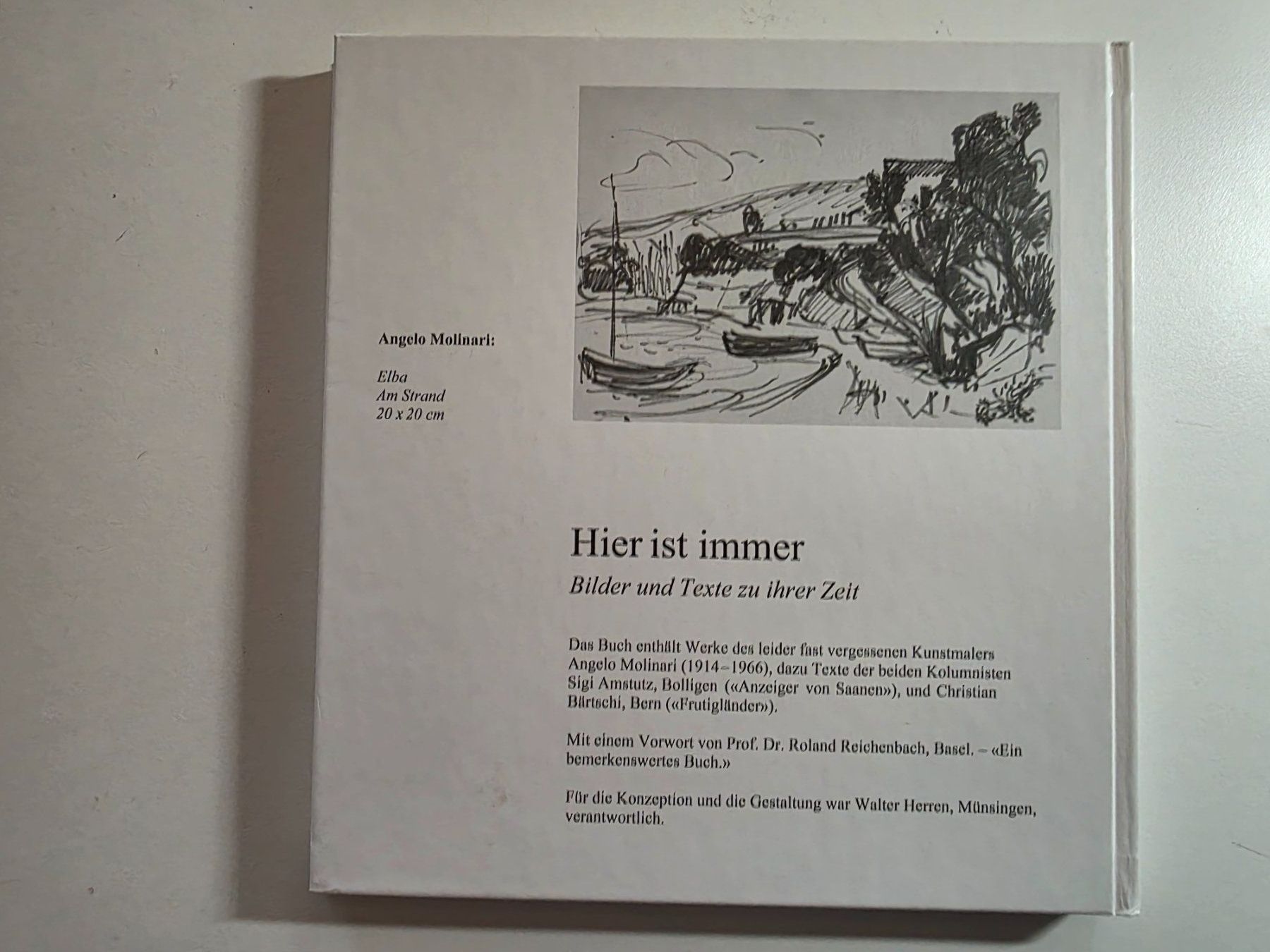 Libri: Hier ist immer - Angelo Molinari - Sigi Amstutz – Usato da Walterswil BE venduto da Lonitti 7