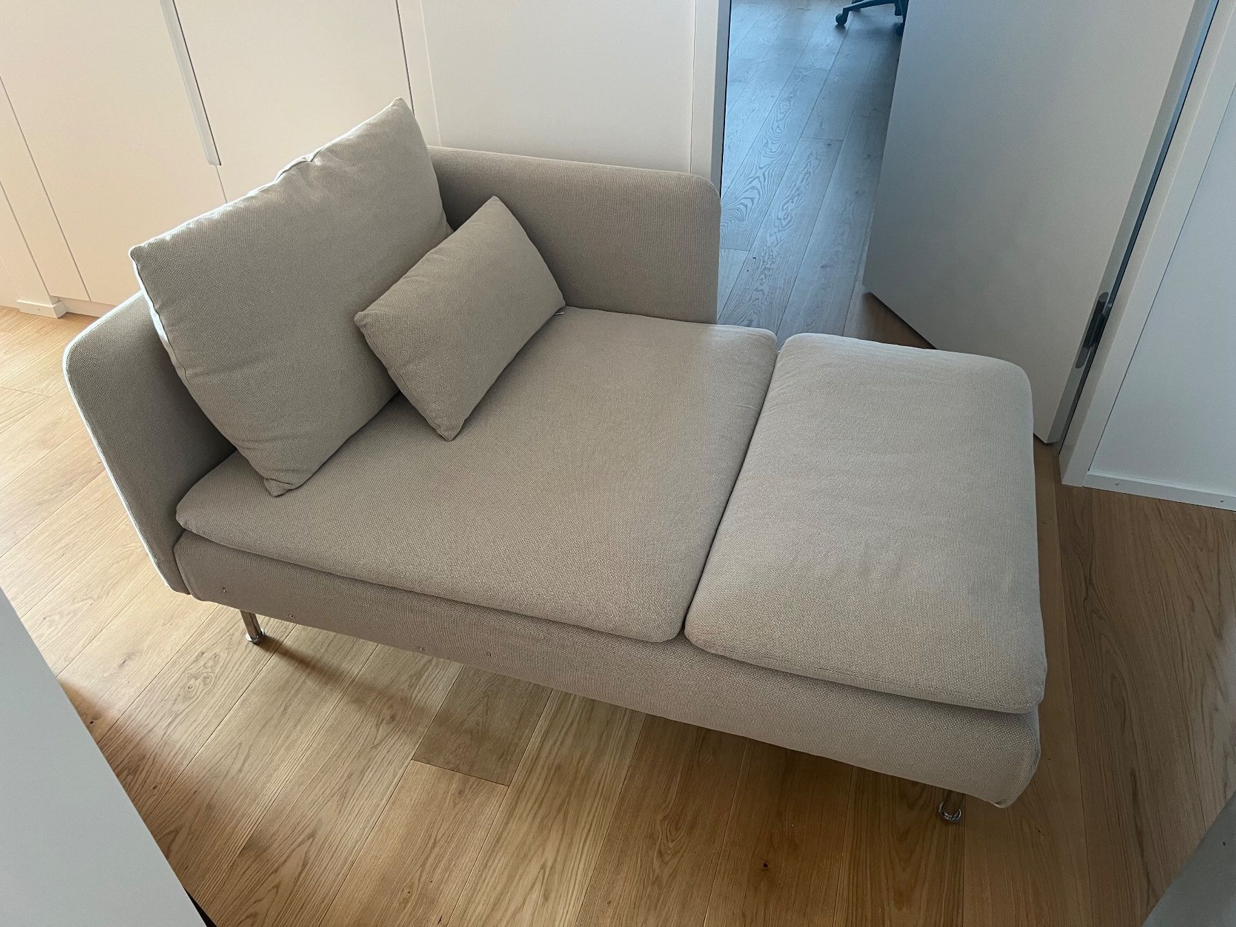 Ikea Divani: IKEA Söderhamn Recamiere mit extra Bezug (Viarp beige/braun) – Usato da Zug venduto da Ollo74 2