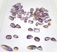 Lot 2x amétrines 10.00 ct - Valeur 80.- Fr