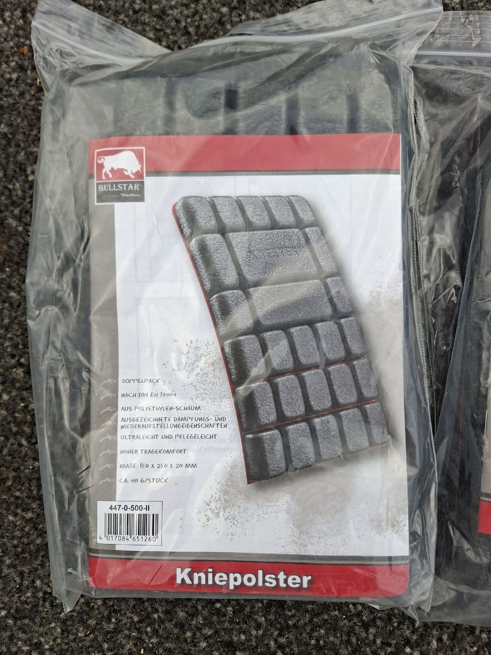 Schutz & Schoner: Kniepolster 2.Stk Bullstar – Neu und originalverpackt aus Glis von fragra 1