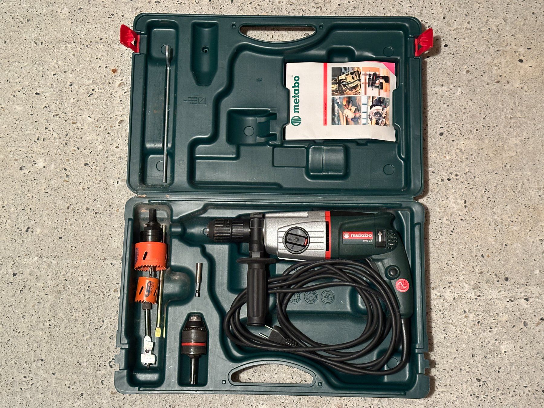 Metabo Trapani: Metabo BHE 22 Bohrmaschine SDS Plus-Futter – Usato da Biel/Bienne venduto da Reisetara
