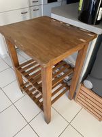 Rustikales Holz-Weinregal für 10 Flaschen