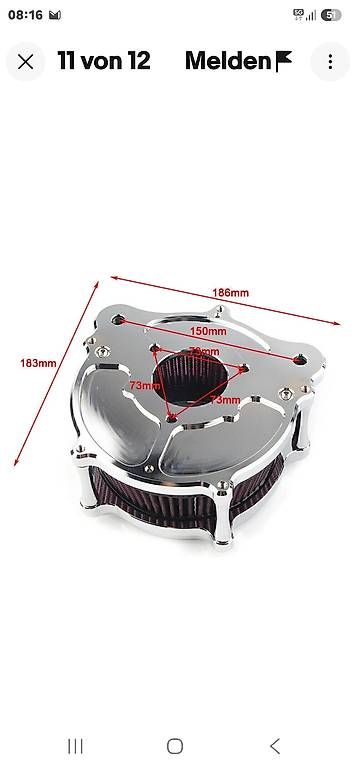 Toutes les pièces détachées moto: Harley-Davidson Luftfilter  – Neuf avec emballage d'origine à Balsthal par Ruc_g5nx 3