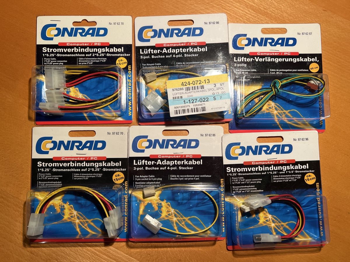 Cavi: Diverse PC-Kabel  – Nuovo (secondo la descrizione) da Birmensdorf ZH venduto da Railbaron