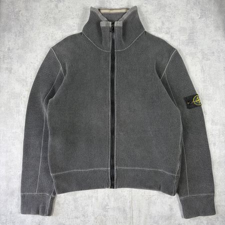 Cardigan Zippé Stone Island Vintage Gris - XL