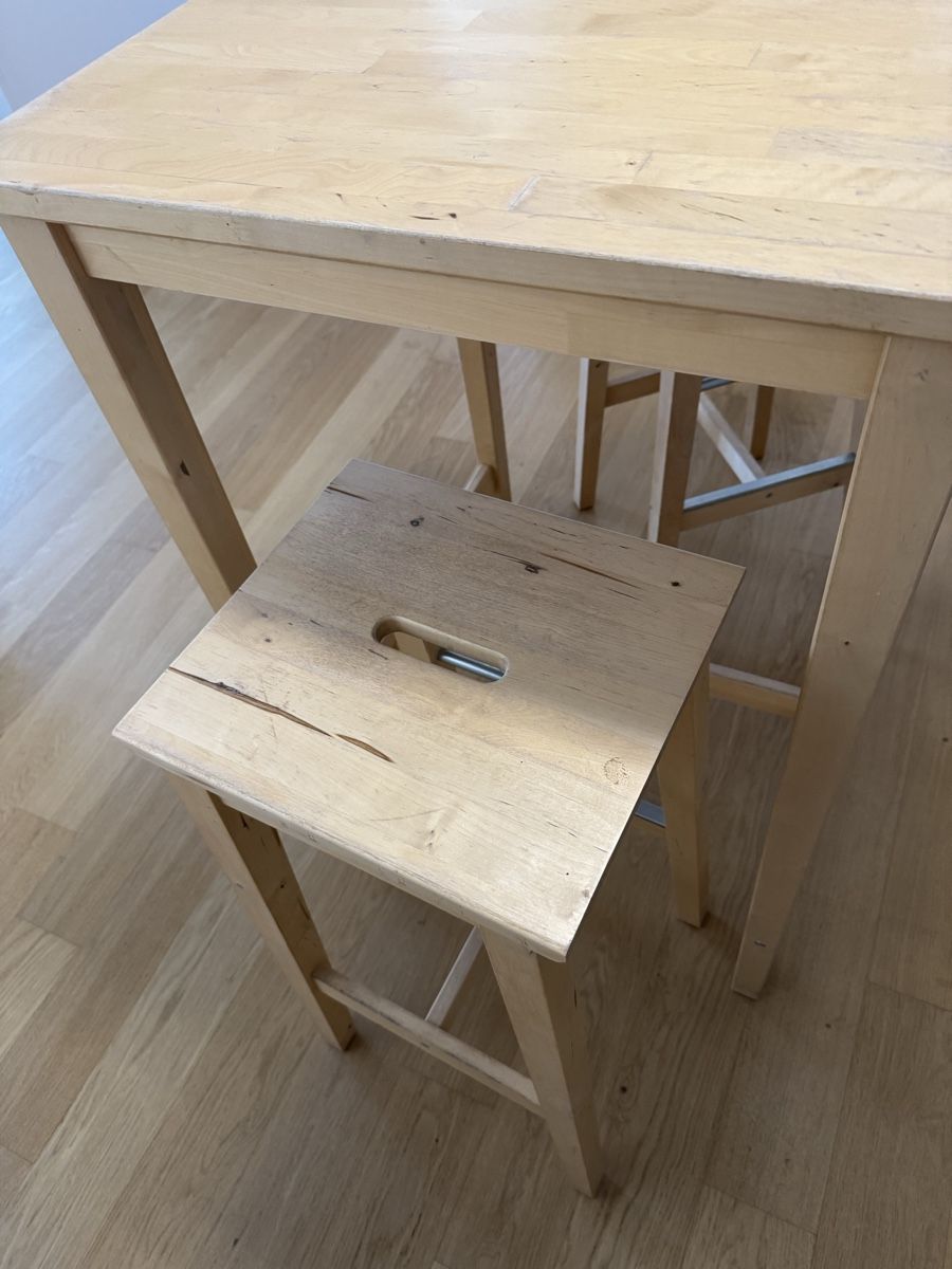 Tische: IKEA Björkudden Bartisch mit 2 Barhockern – Gebraucht aus Zürich von xarthurx 7