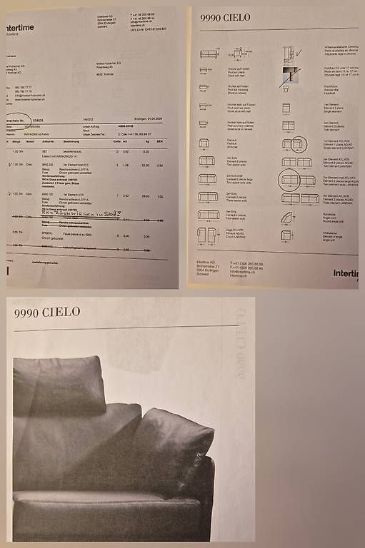 Sofas: Sofa Intertime Modell 9990 Cielo:  – Gebraucht aus Niederönz von mar_j9py 4