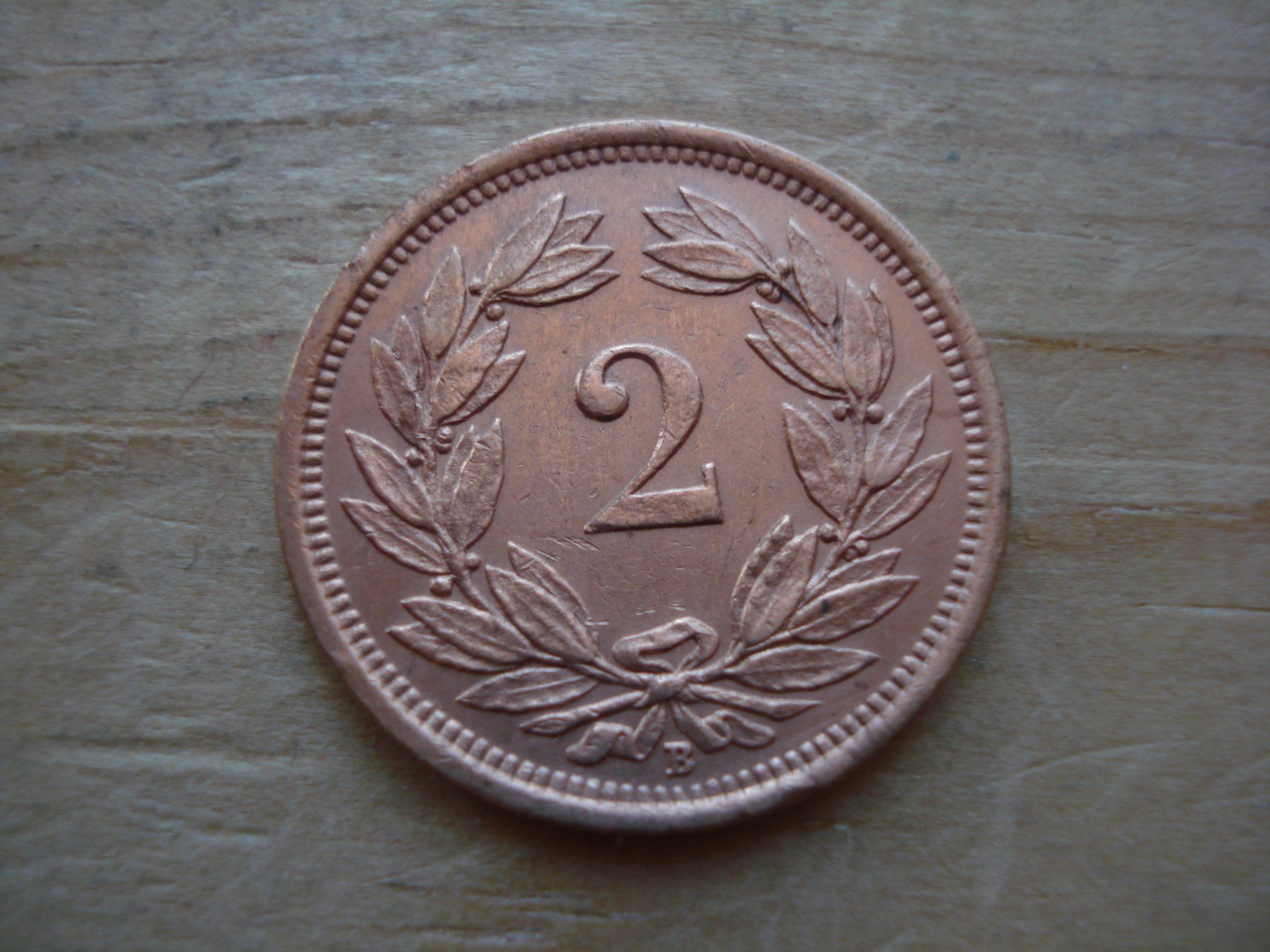 Tutti le monete: (M1) 2 Rappen 1927  VZ – Usato da Erlach venduto da Net-Coins 1