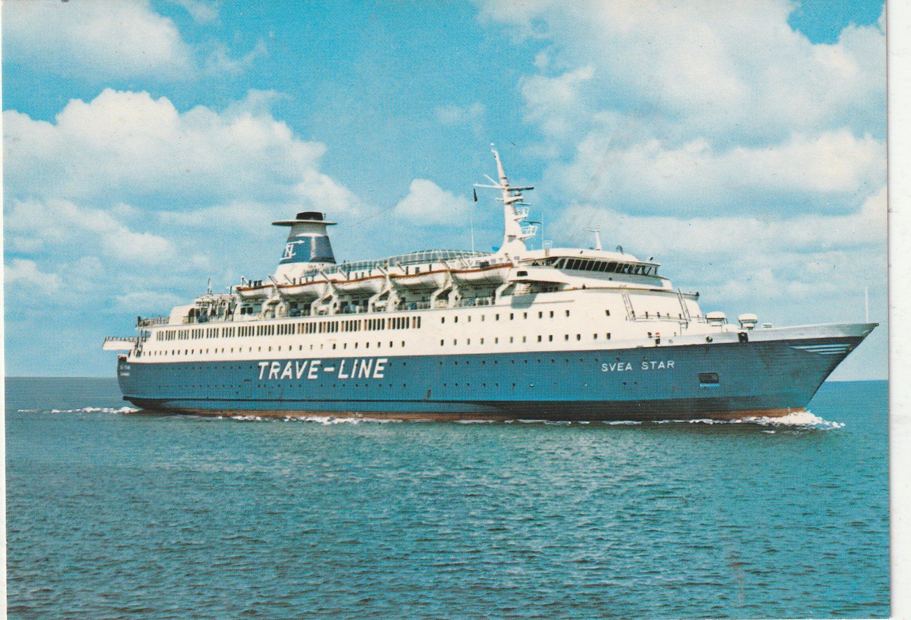Cartoline postali: M/s Svena Star – Usato da Lumbrein venduto da made02