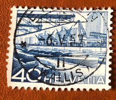 Nr.305 mit Stempel Technik und Landschaft   