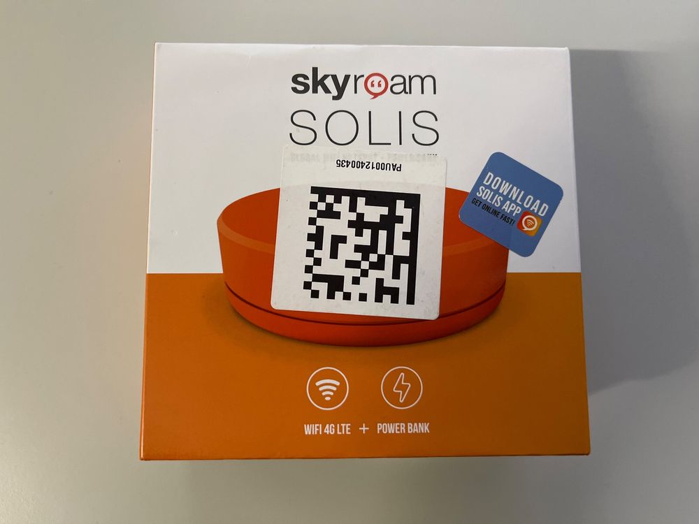 SkyRoam Solis 4g Wifi Hotspot+Powerbank | Kaufen auf Ricardo