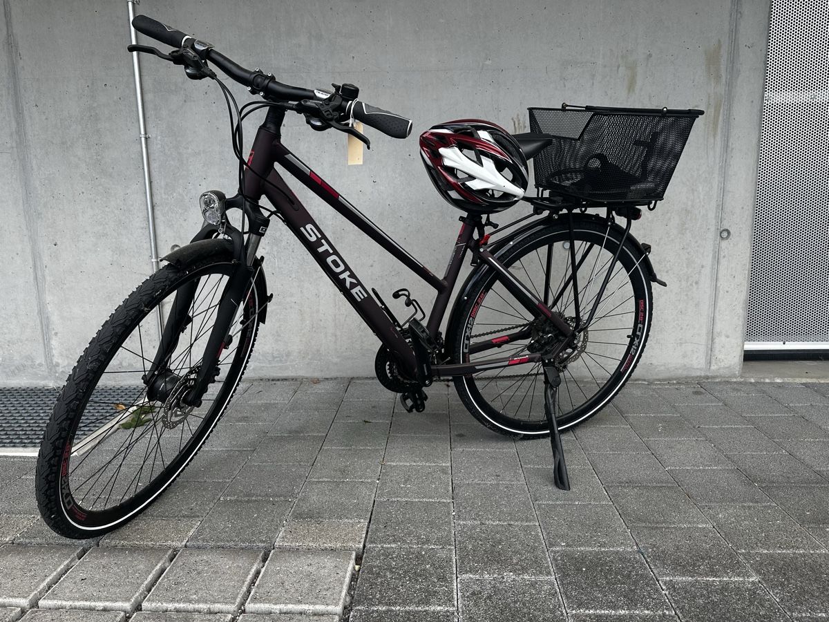 Velos: Damen Velo mit Helm – Neu (gemäss Beschreibung) aus Rorschacherberg von LuksPCs