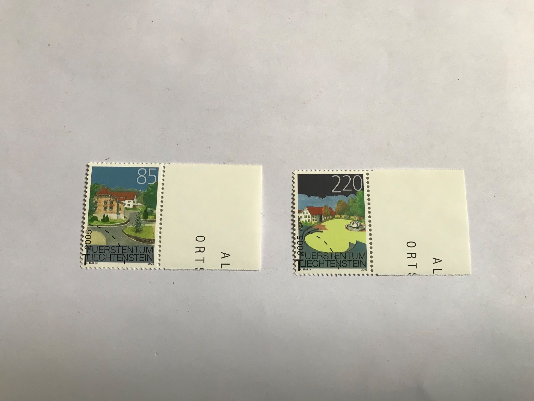 Alle Briefmarken: briefmarken FL, 5.9.2005, gestempelt – Gebraucht aus liestal von makai05